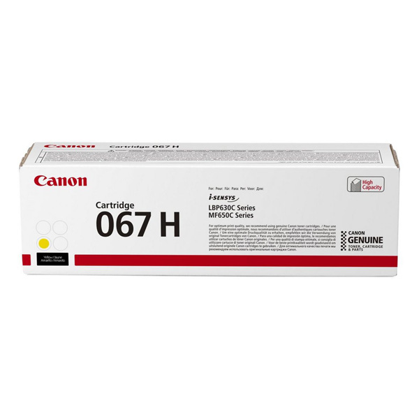 Canon Original Toner CRG-067HY 5103C002 yellow 2 350 pages