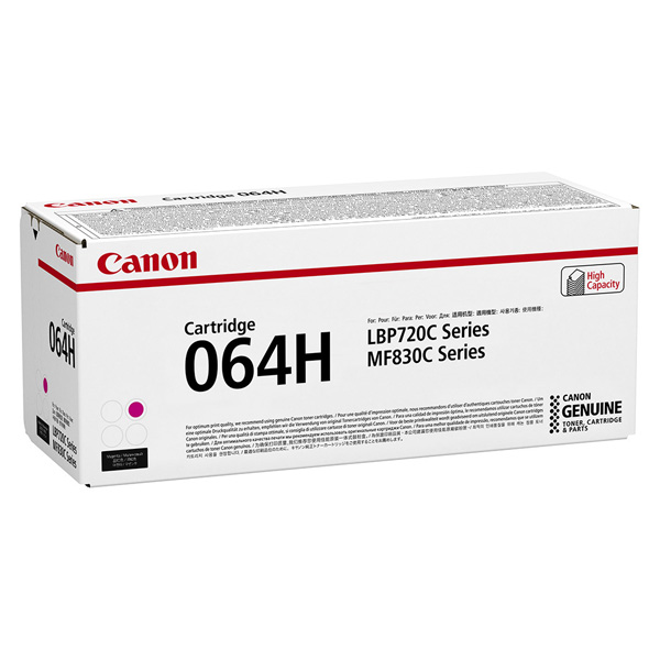 Canon Original Toner CRG-064HM / 4934C001 magenta 10 500 pages