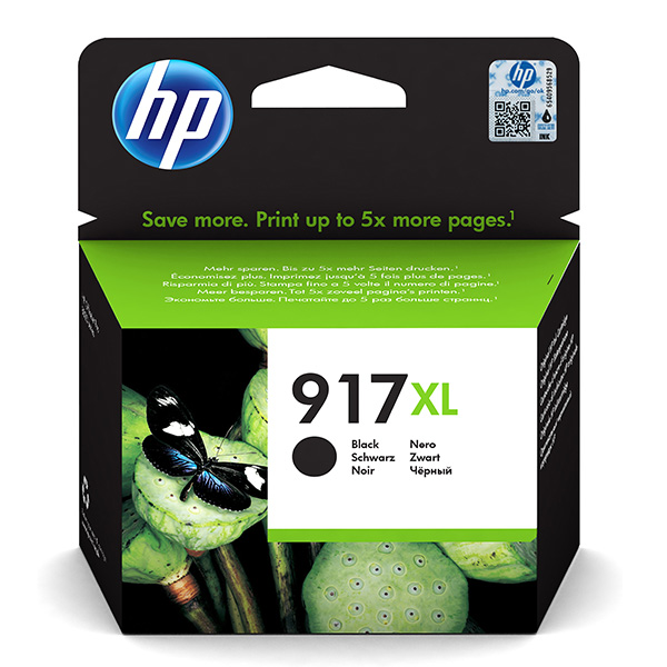 HP Original Inkjet 3YL85AE / HP 917XL black 1 500 pages