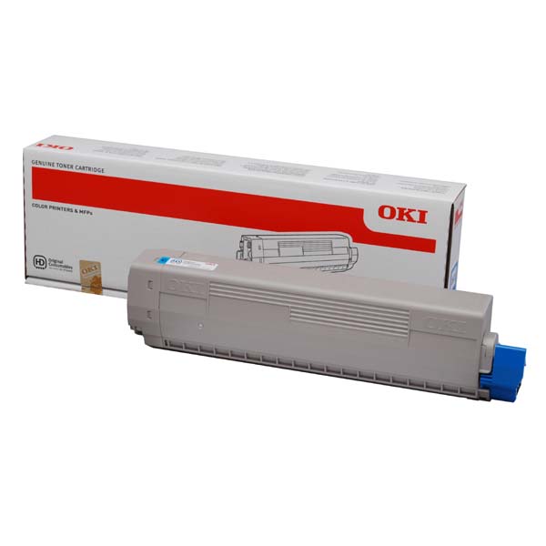 OKI Original Toner 44844615 cyan 7 300 pages