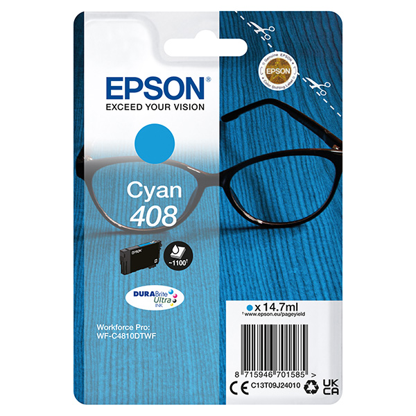 Epson Original Inkjet T09J240 / C13T09J24010 cyan 14,7 ml