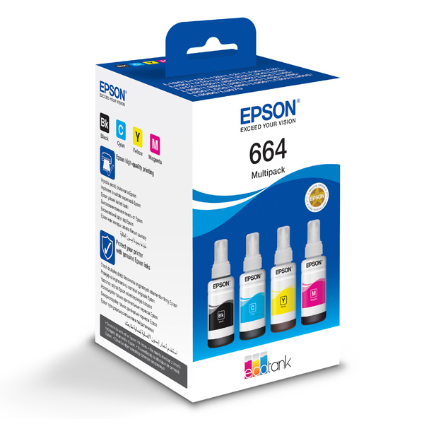 Canon Original Inkjet T6646 / C13T66464A CMYK 4 x 70 ml
