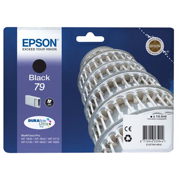 Epson Original Inkjet T7911 L / C13T79114010 black 16 ml 900 pages