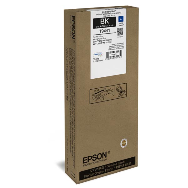 Epson Original Inkjet T9441 L / C13T944140 black 35,7 ml 3 000 pages