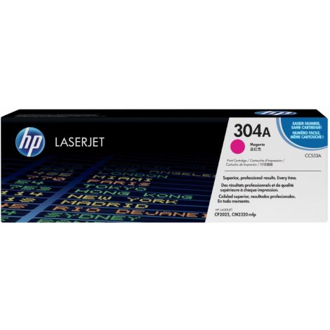 HP Original Toner CC533A / HP 304A magenta 2 800 pages C-box