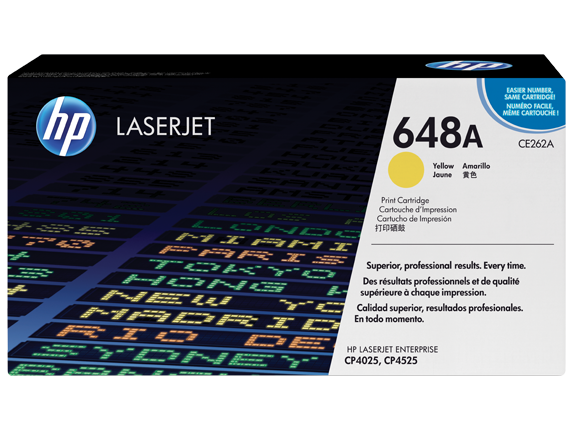 HP Original Toner CE262A / HP 648A yellow 11 000 pages B-box
