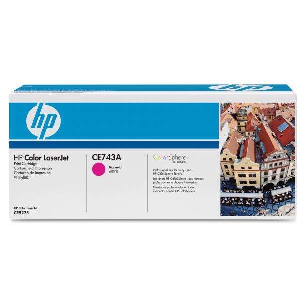 HP Original Toner CE743A / HP 307A magenta 7 300 pages C-box