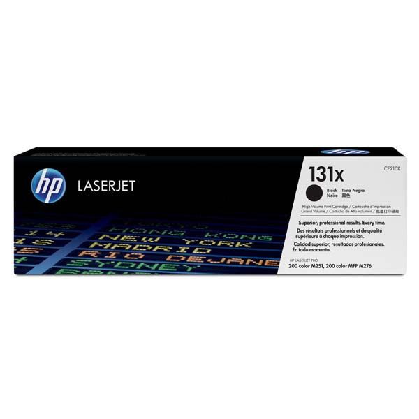 HP Original Toner CF210X / HP 131X black 2 400 pages C-box