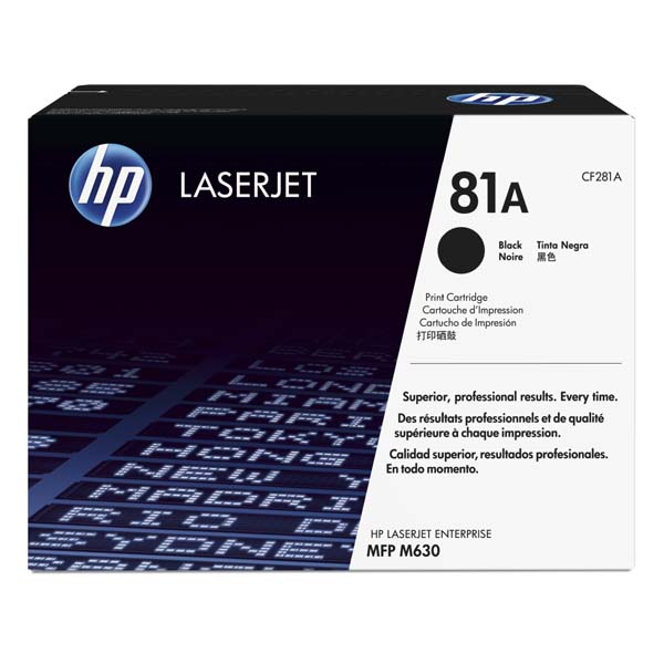 HP Original Toner CF281A / HP 81A black 10 500 pages B-box