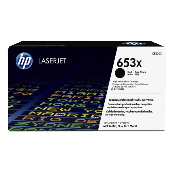 HP Original Toner CF320X / HP 653X black 21 000 pages B-box