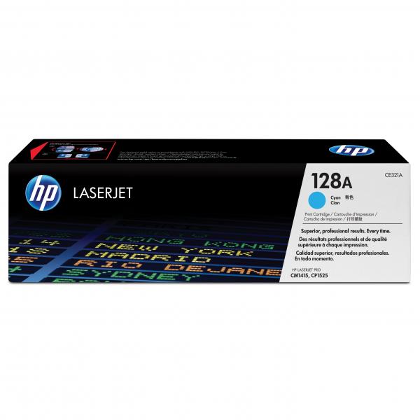 HP Original Toner CF321A / HP 563A cyan 16 500 pages B-box