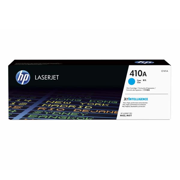 HP Original Toner CF411A / HP 410A cyan 2 300 pages C-box