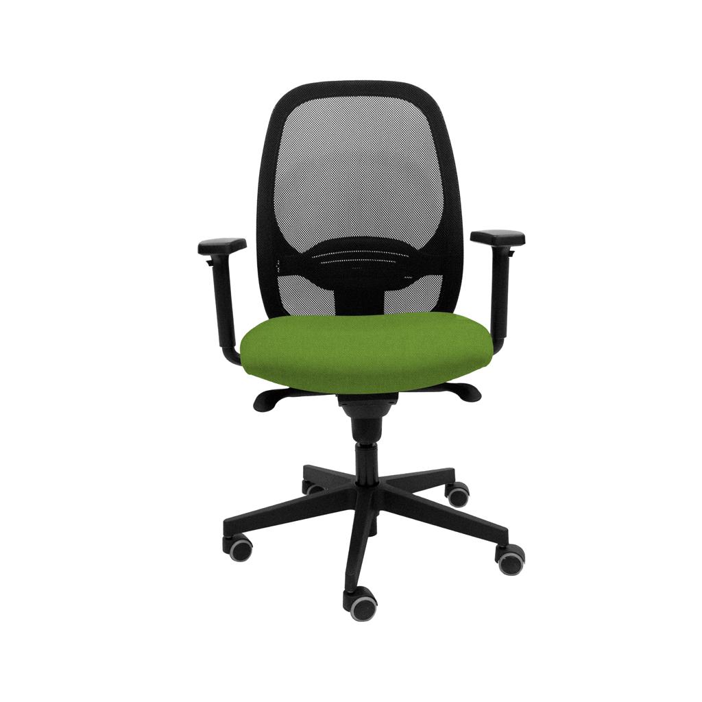 Kancelárska stolička MANDY SYN zelená (Bombay 38) + PDH + podrúčky P44