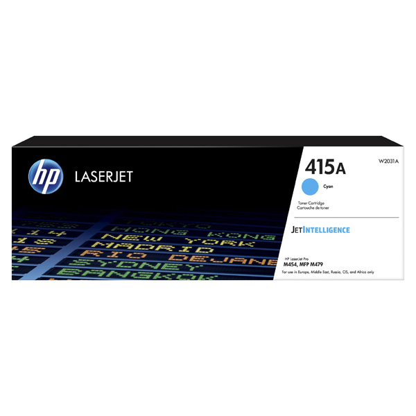 HP Original Toner W2031A / HP 415A cyan 2 100 pages C-box