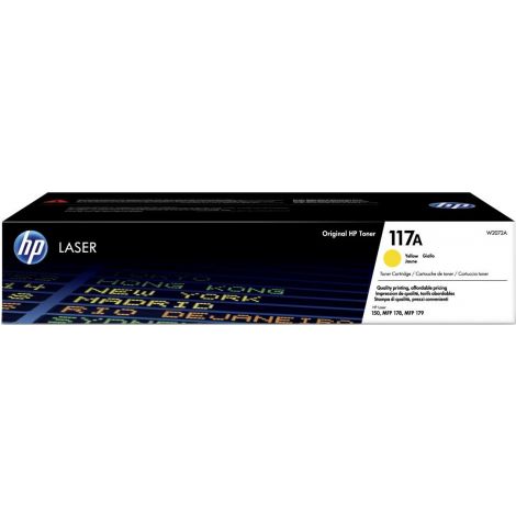 HP Original Toner W2072A / HP 117A yellow 700 pages C-box