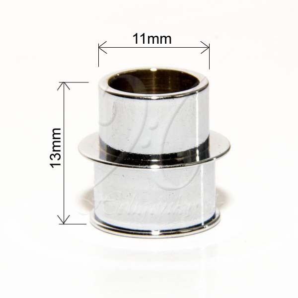 Kovová prechodka na gombíky dvojitá