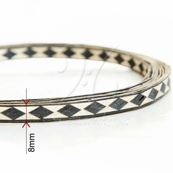 Drevená intarzia 8 mm