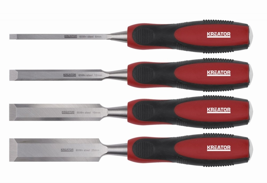 Dláta na drevo 4 ks