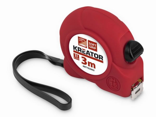 Meter zvinovací mäkčený úchop 3m