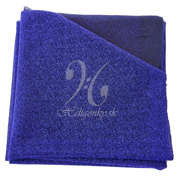 Látka pod kryt diskantu modrá/čierna