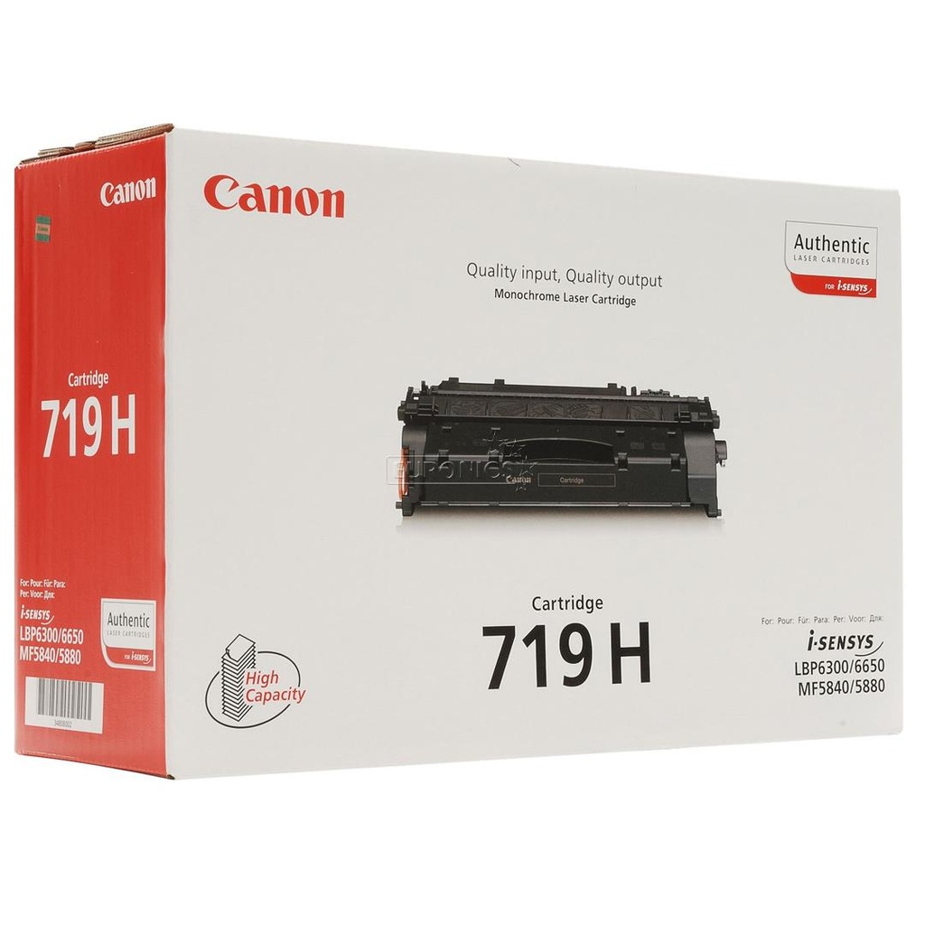 Canon Original Toner CRG 719H 3480B002 black 6 400 pages