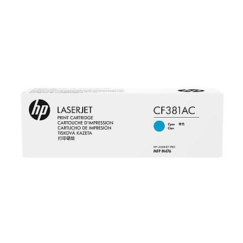 HP Original Toner CF381AC / HP 312AC cyan 2 700 pages
