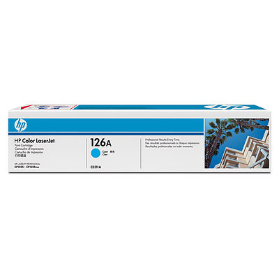 HP Original Toner CE311A / HP 126A cyan 1 000 pages