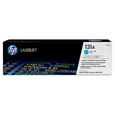 HP Original Toner CF211A / HP 131A cyan 1 800 pages