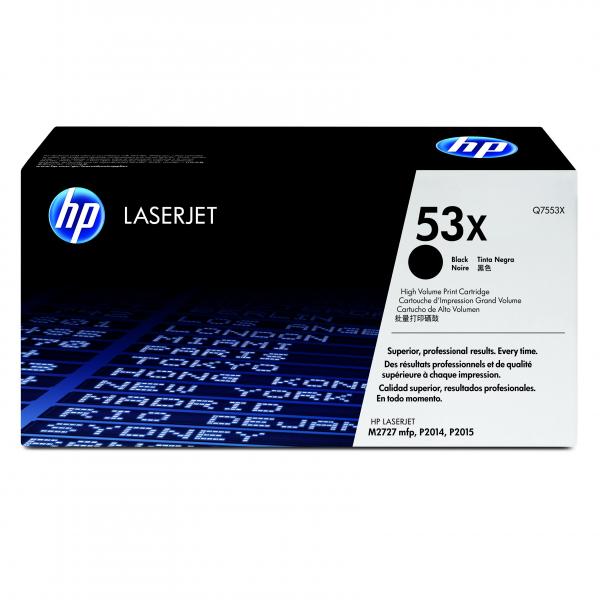 HP Original Toner Q7553X / HP 53X black 7 000 pages