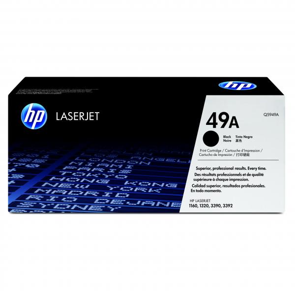 HP Original Toner Q5949A / HP 49A black 2 500 pages