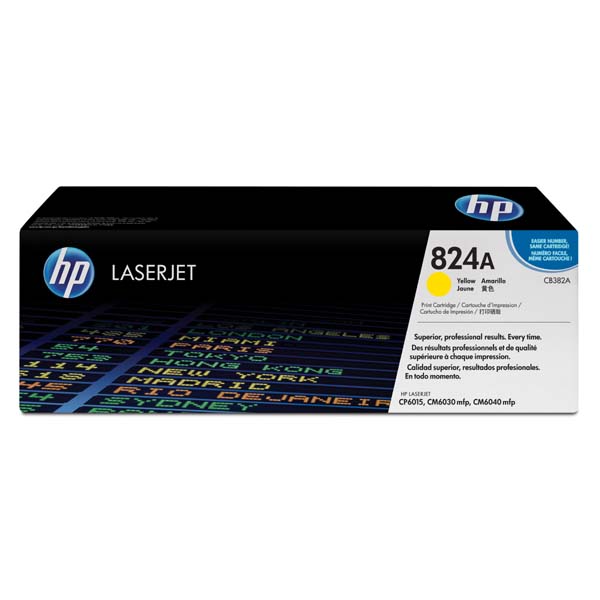 HP Original Toner CB382A / HP 824A yellow 21 000 pages