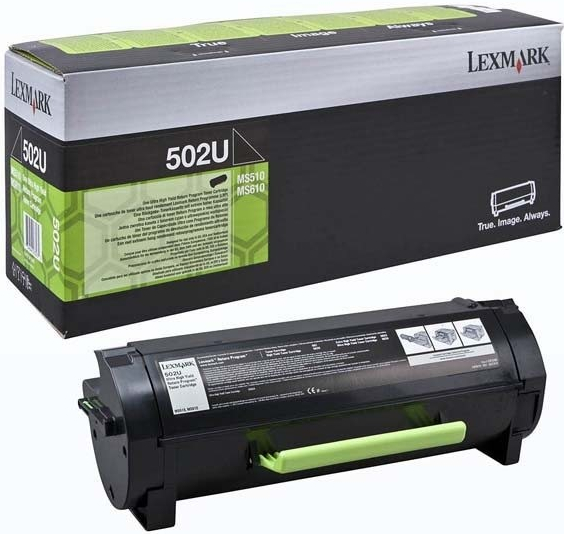 Lexmark Original Toner 50F2U0E / 502U black 20 000 pages