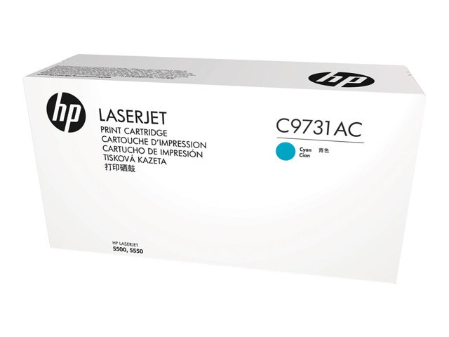 HP Original Toner C9731AC / HP 645A cyan 12 000 pages