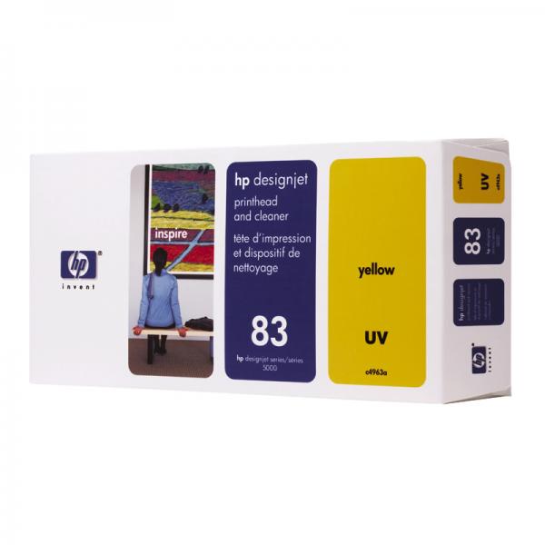 HP Original Printhead C4963A / HP 83 UV yellow 680 ml