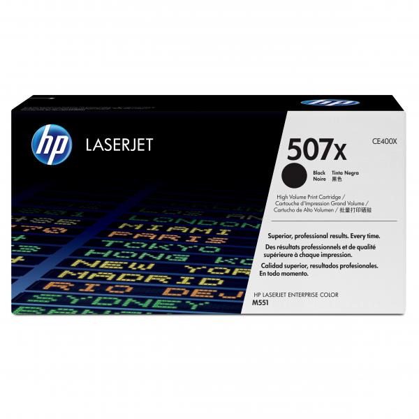 HP Original Toner CE400X / HP 507X black 11 000 pages C-box