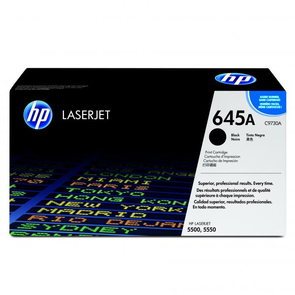 HP Original Toner C9730A / HP 645A black 13 000 pages