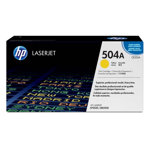 HP Original Toner CE252A / HP 504A yellow 7 000 pages