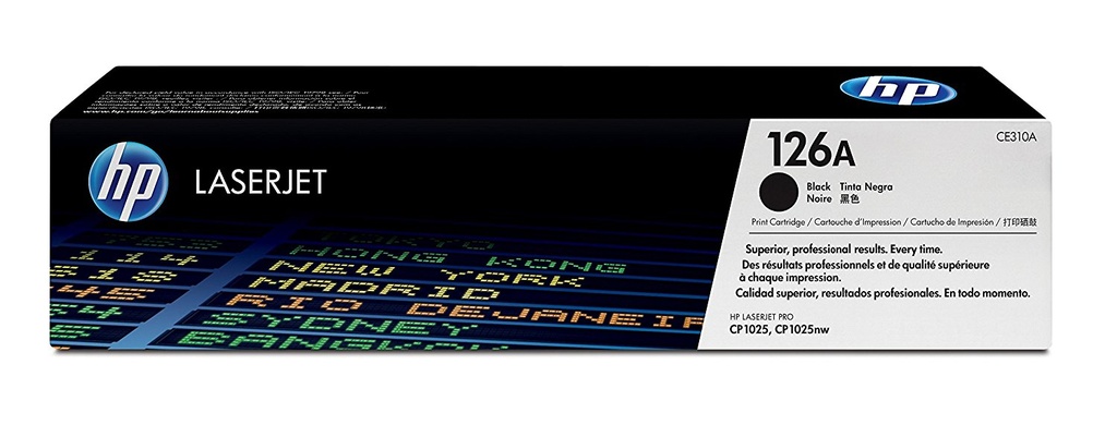 HP Original Toner CE310A / HP 126A black 1 200 pages