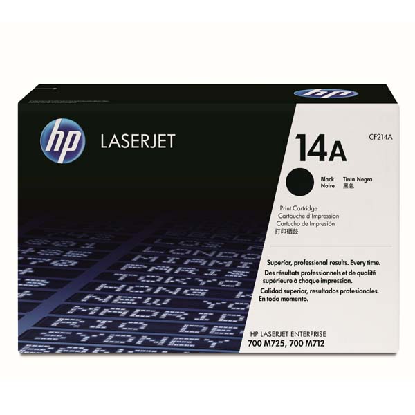 HP Original Toner CF214A / HP 14A black 10 000 pages