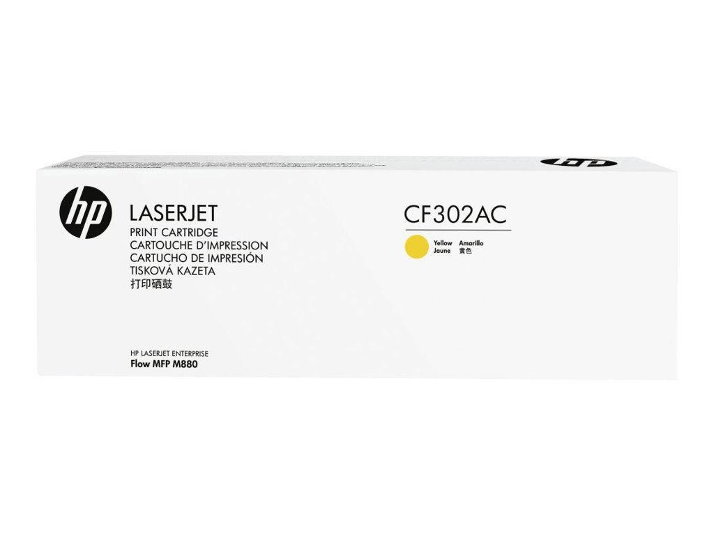 HP Original Toner CF302AC / HP 872AC yellow 32 000 pages