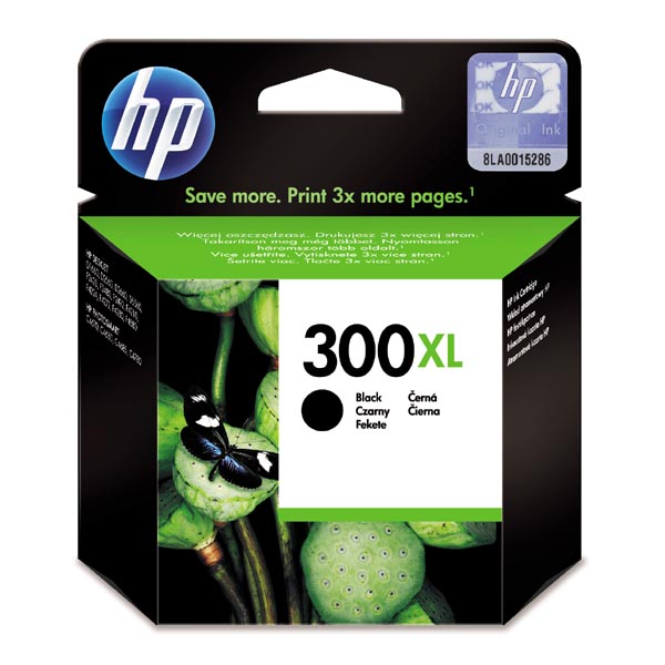 HP Original Inkjet CC641EE / HP 300XL black 12ml 600 pages