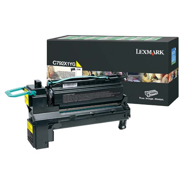 Lexmark Original Toner C792X1YG yellow 20 000 pages