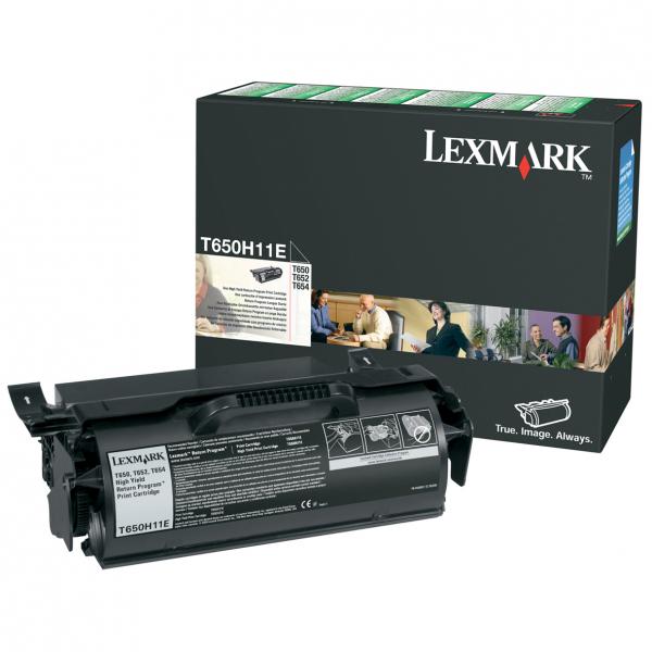 Lexmark Original Toner T650H11E black HC 25 000 pages
