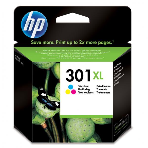 HP Original Inkjet CH564EE / HP 301XL color 330 pages