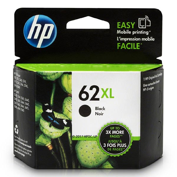 HP Original Inkjet C2P05AE / HP 62XL black 600 pages