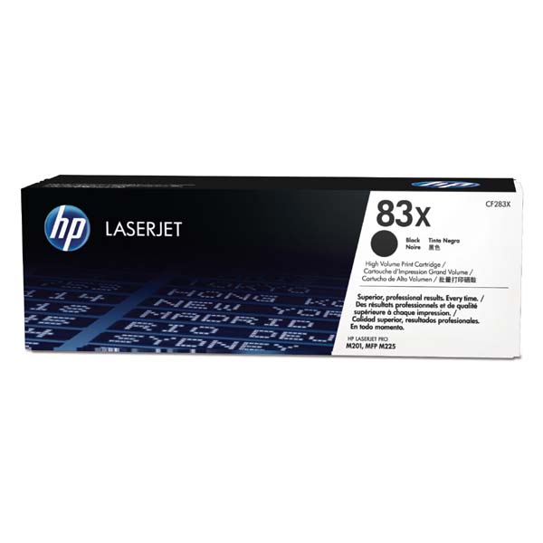 HP Original Toner CF283X / HP 83X black 2 200 pages C-box