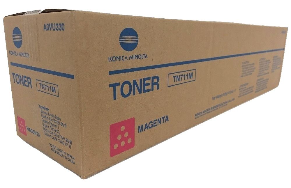 Konica Minolta Original Toner TN711M A3VU350 magenta 31 500 pages