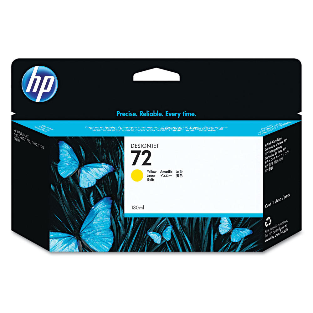 HP Original Inkjet C9373A / HP 72 yellow 130ml