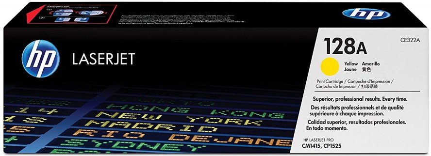 HP Original Toner CE322A / HP 128A yellow 1 300 pages B-box