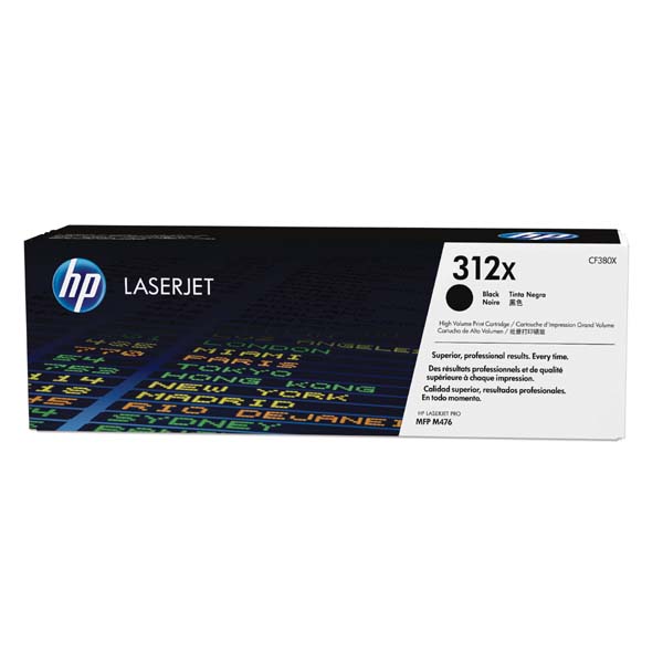 HP Original Toner CF380X / HP 312X black 4 400 pages